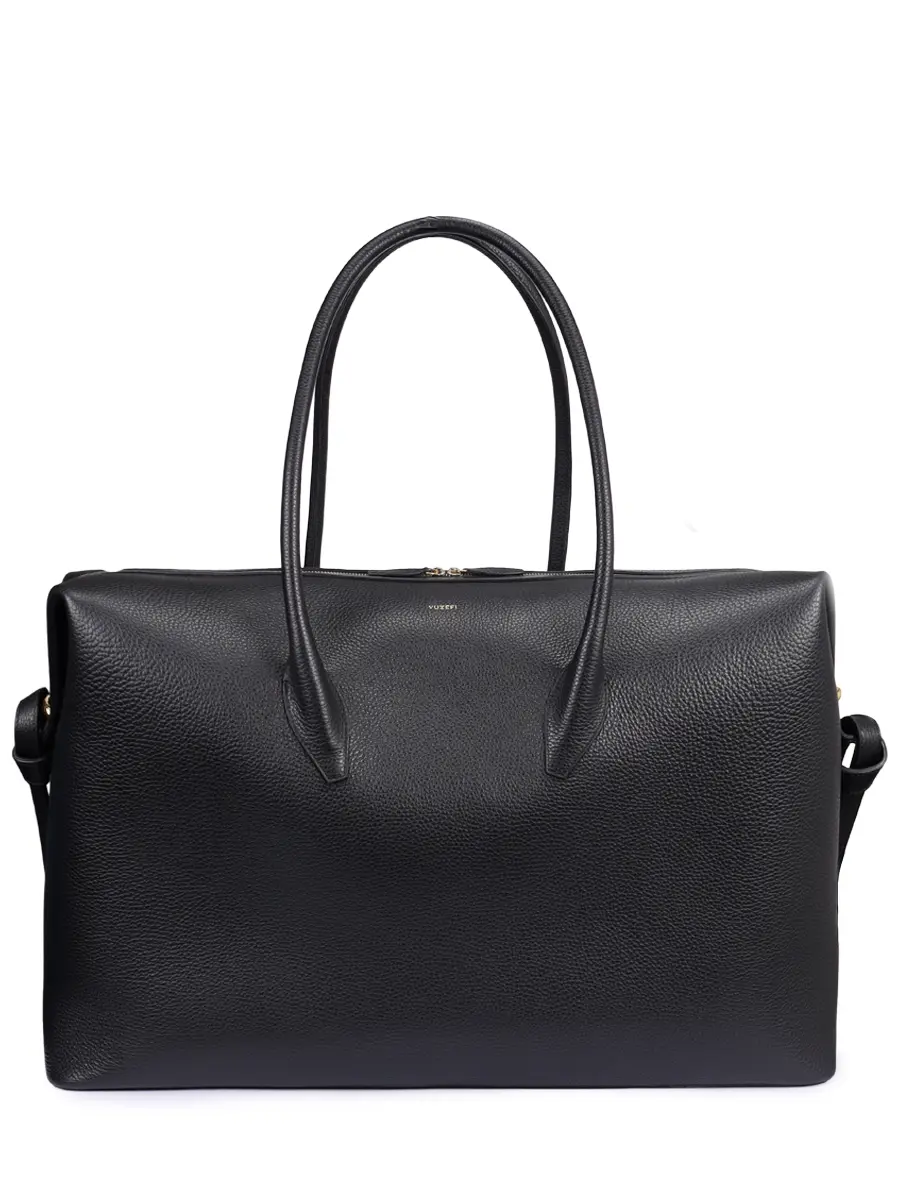 Сумка кожаная Brioche Weekender YUZEFI YUZPF25-HB-BW-L034 Черный 