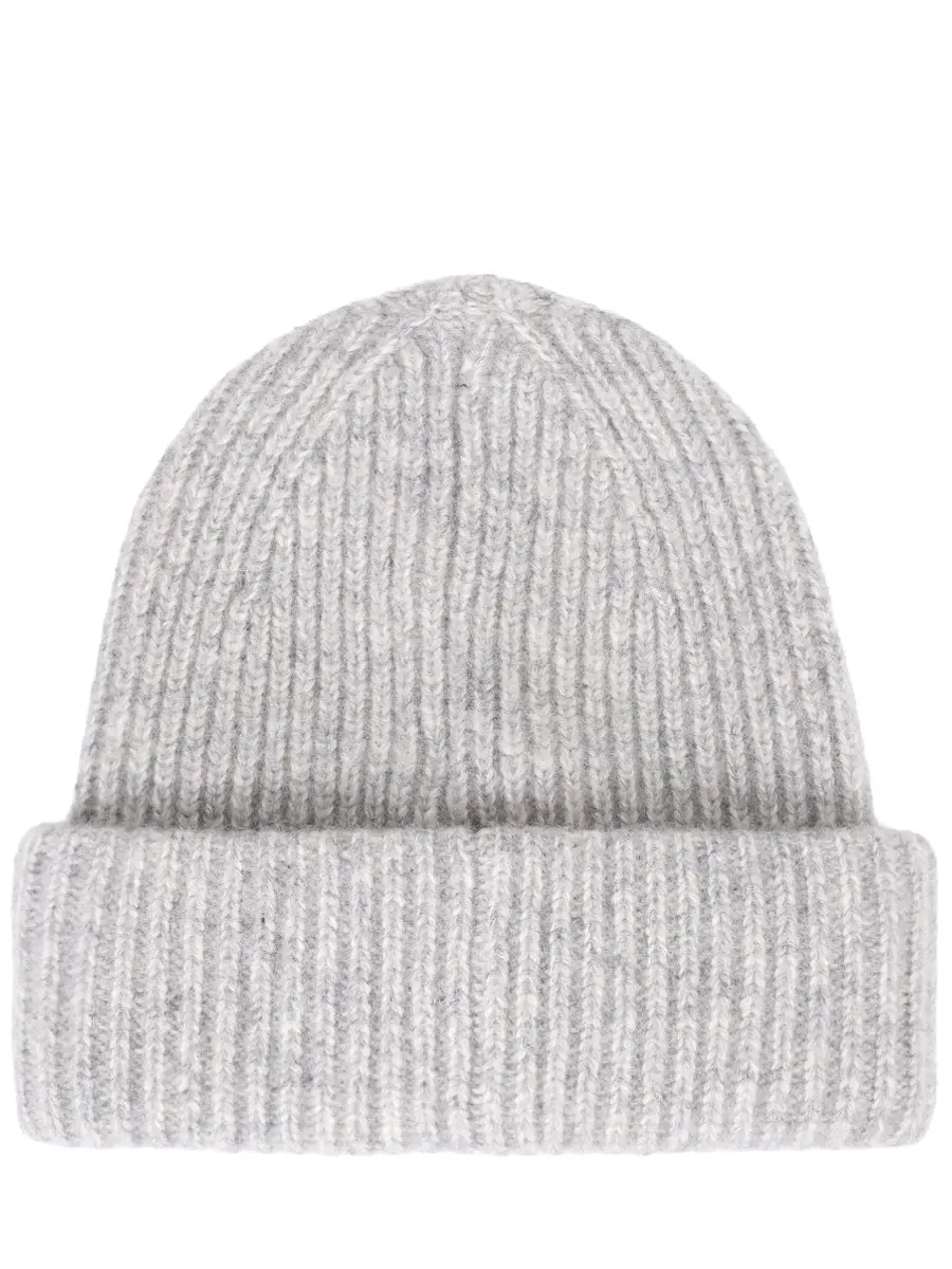 Шапка из шерсти и хлопка PARAJUMPERS 25WMPAHAHA32/0110 Светло- Серый  Фото 2