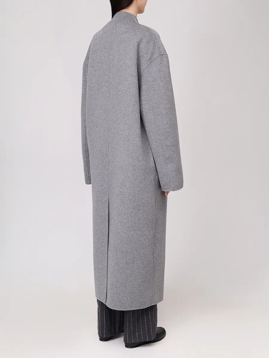 Пальто шерстяное Amory LOULOU DE SAISON AMORY Серый  Фото 3
