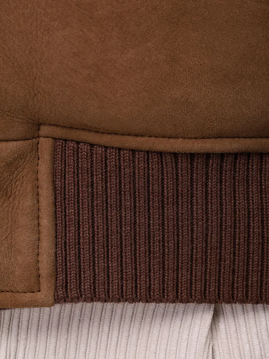 Куртка кожаная BARBA NAPOLI MON/51211/25 Коричневый  Фото 6