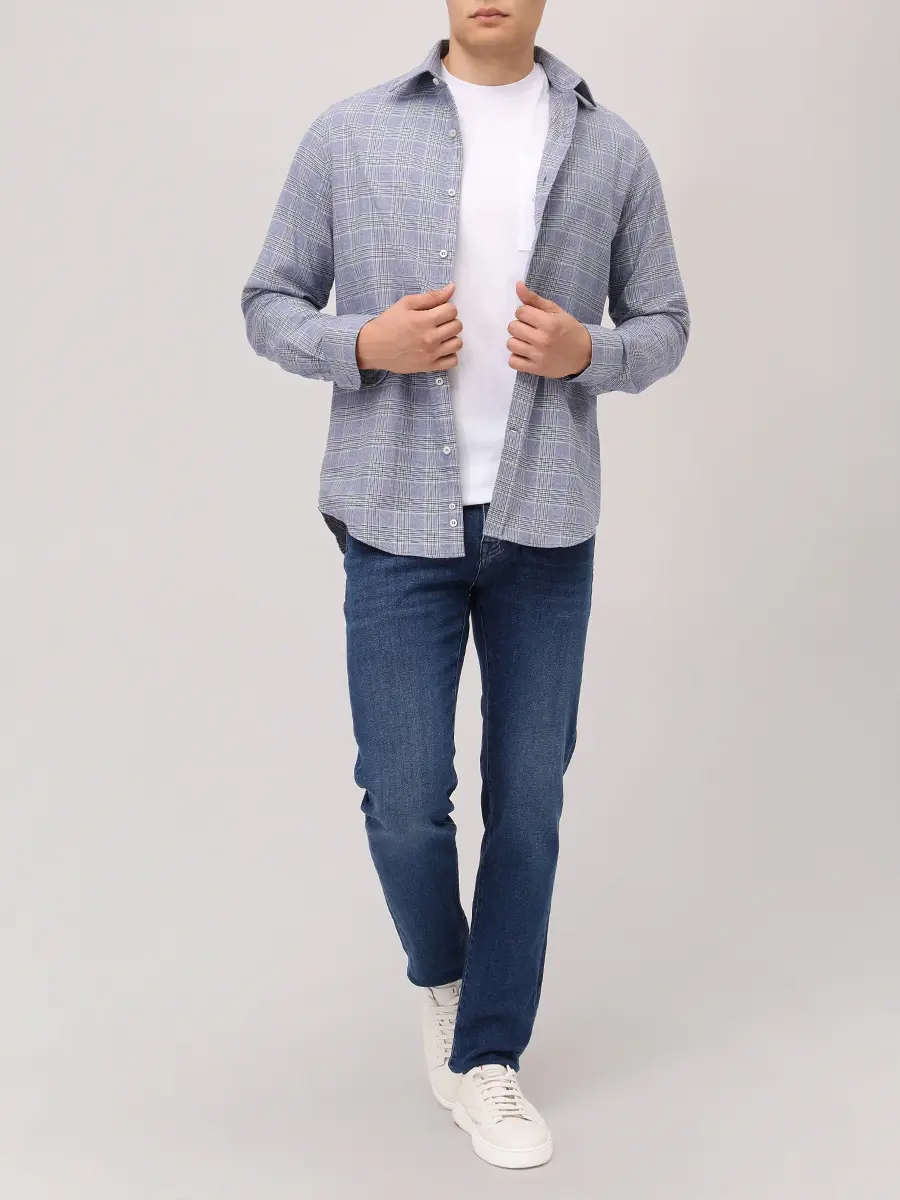 Футболка хлопковая PAUL & SHARK 15311637/965 Белый  Фото 2