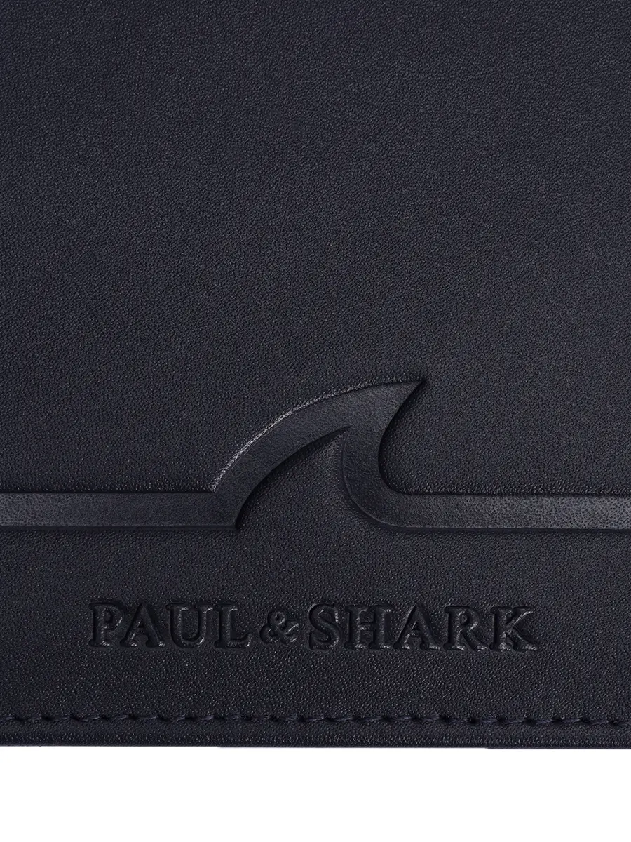 Портмоне кожаное PAUL & SHARK 14318108/050 Синий  Фото 4