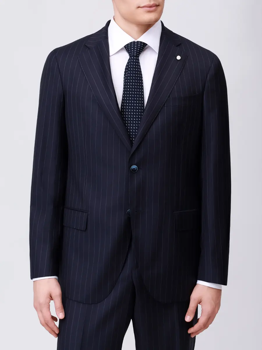 Костюм шерстяной LUBIAM 00305/5/3421 Полоска  Фото 4