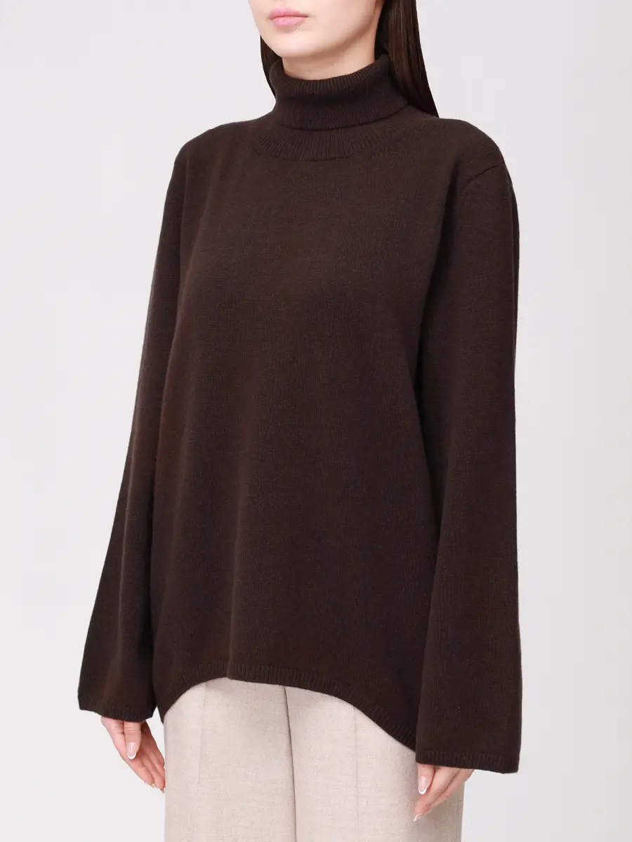 

Свитер шерстяной, Коричневый, I25120DM34A_2472 290