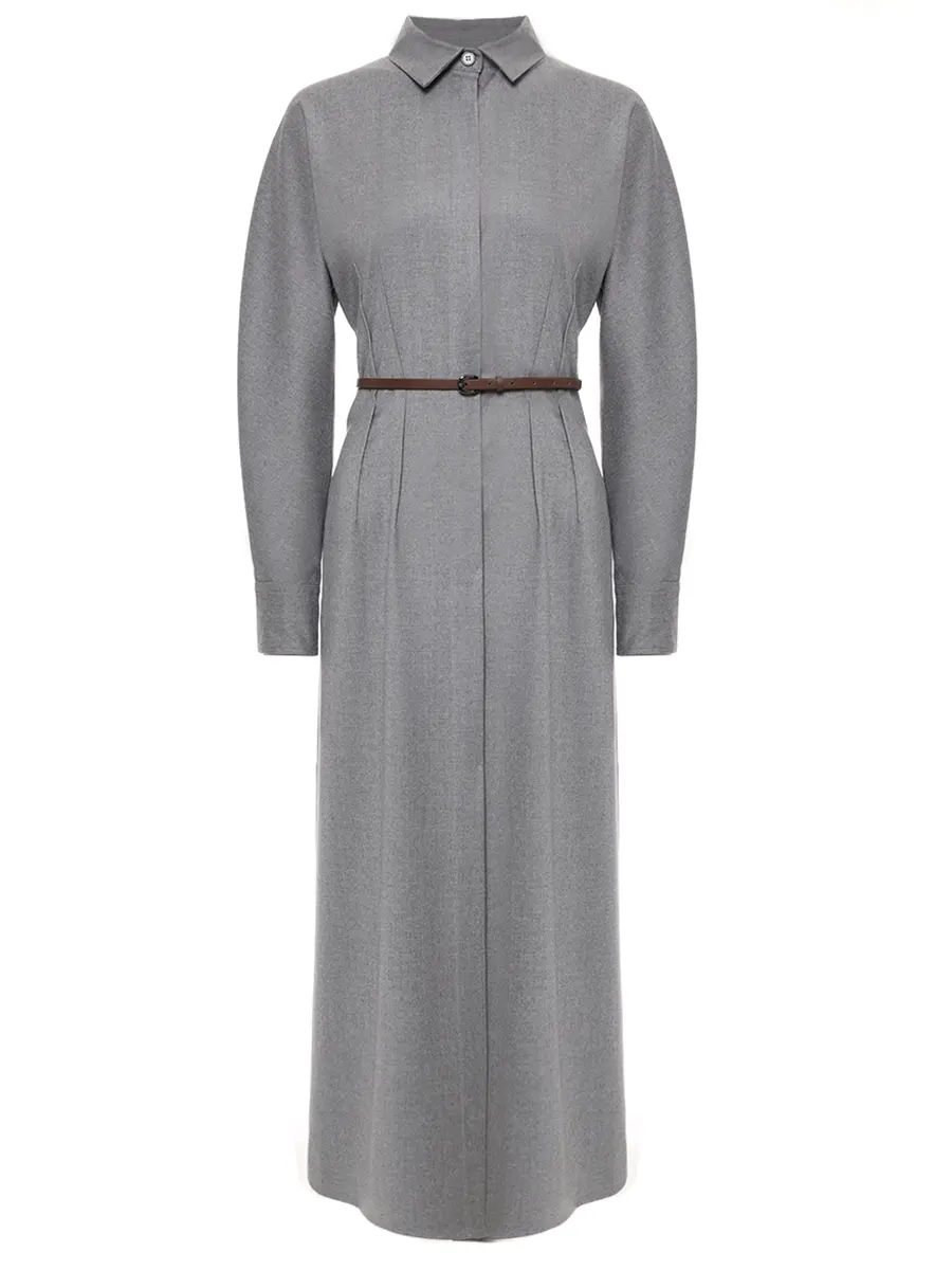 

Платье из шерсти и вискозы, P6482-875B-902