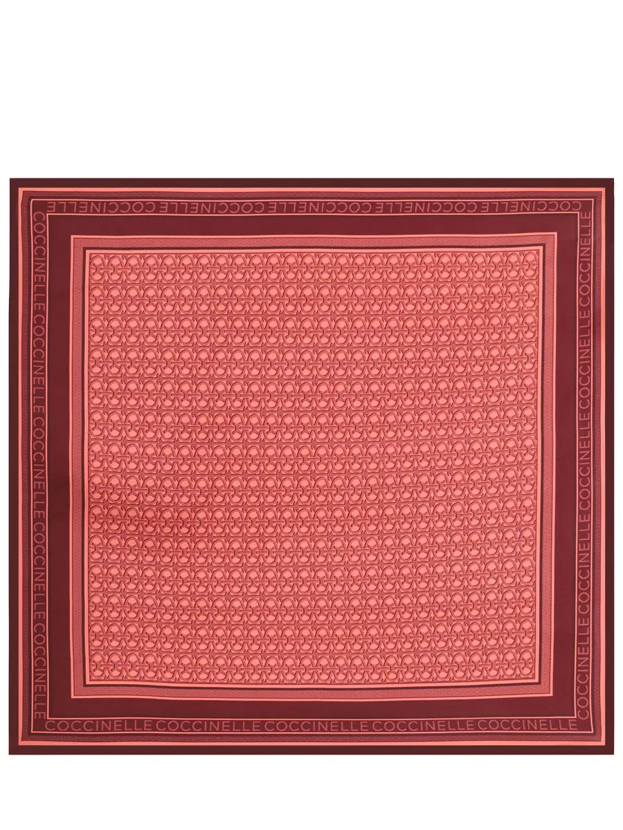 

Платок шелковый, Бордовый, E7 SKY 38 01 01/M07