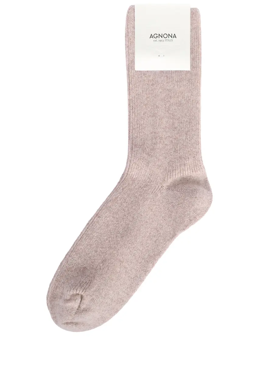 

Носки кашемировые, Бежевый, MA08080U-1K070LU-N42