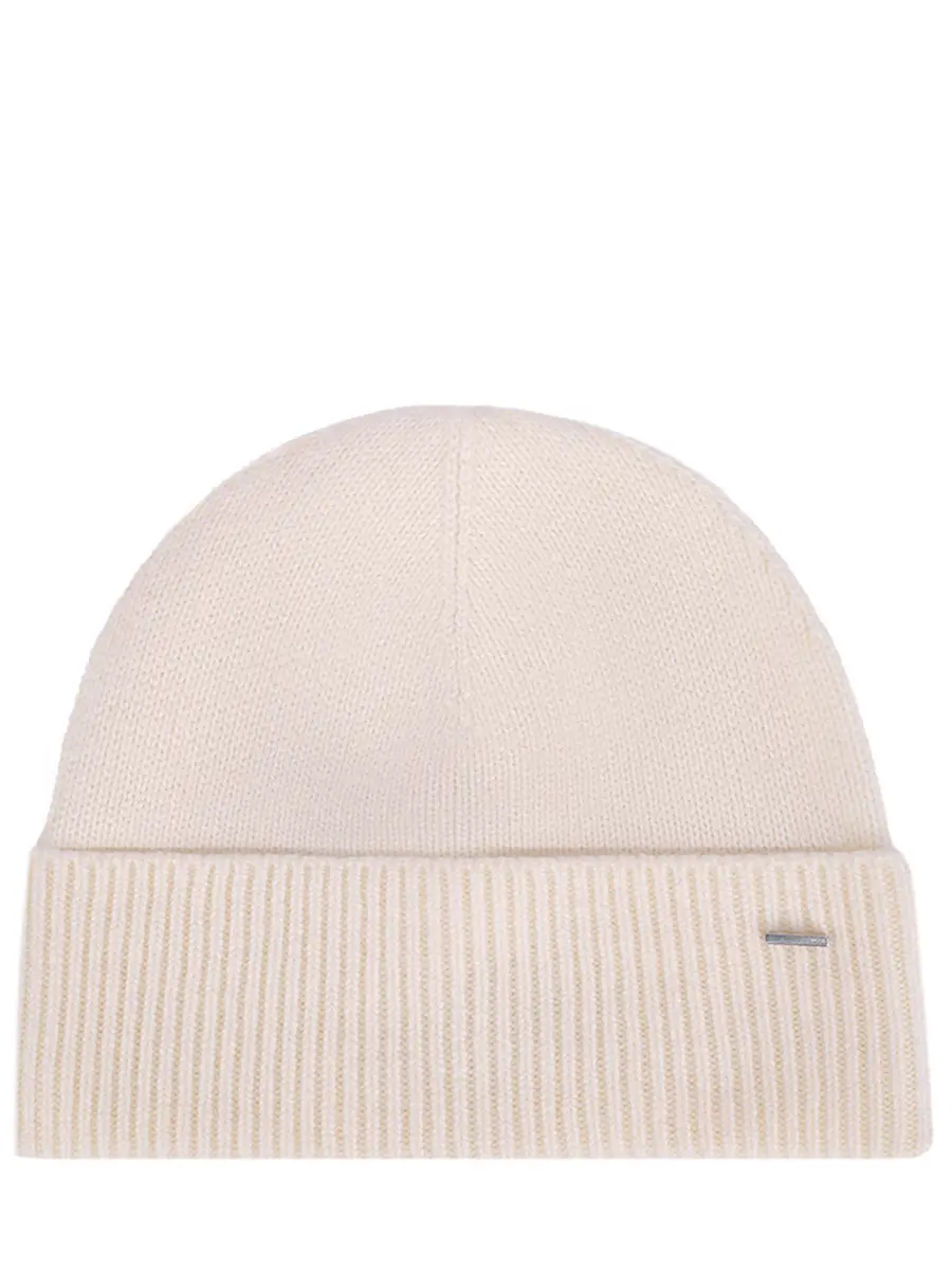 

Шапка кашемировая, Кремовый, 50549311/118