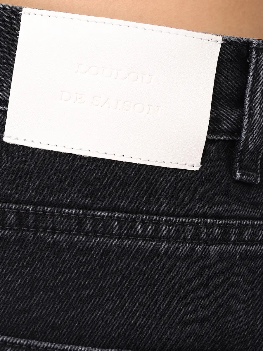 Джинсы хлопковые Samur LOULOU DE SAISON SAMUR LDS Серый  Фото 6