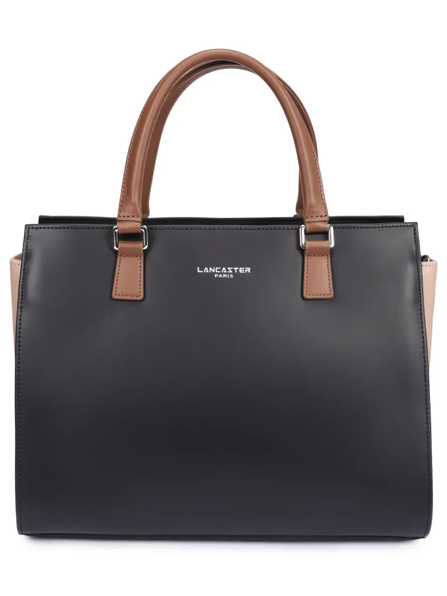 Сумка кожаная LANCASTER 437-04-NOIR_NUVI Черный 