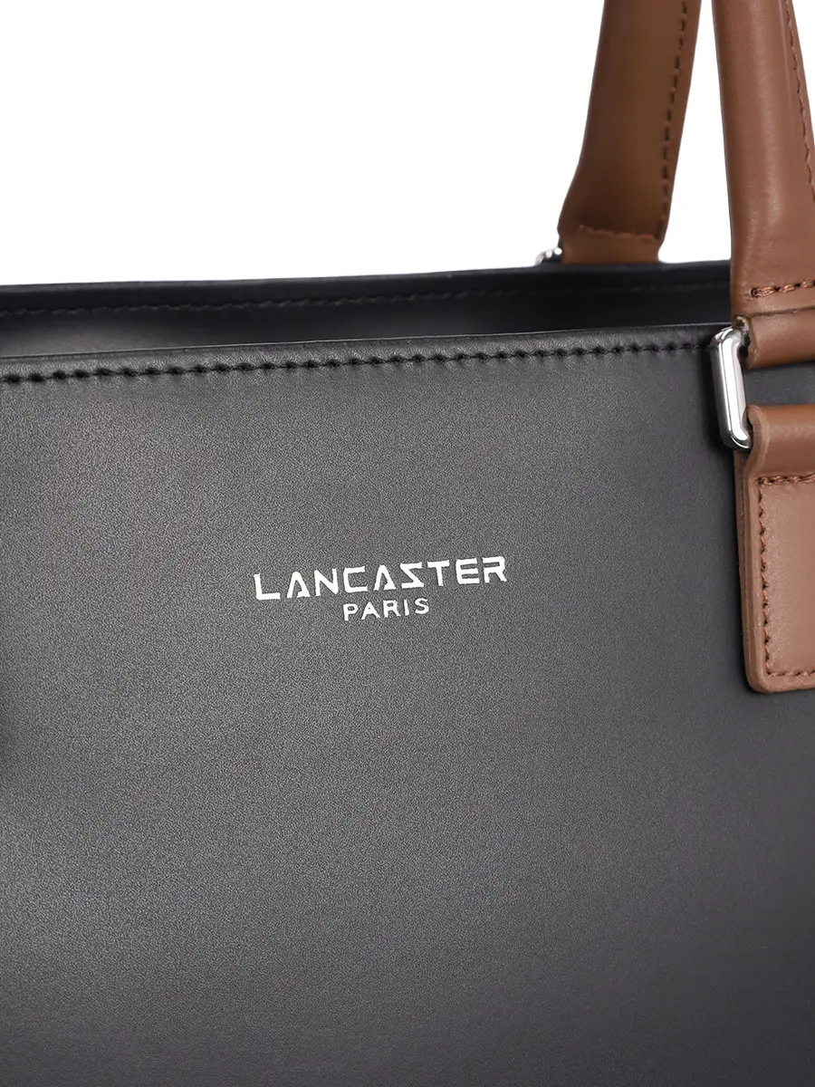 Сумка кожаная LANCASTER 437-04-NOIR_NUVI Черный  Фото 5