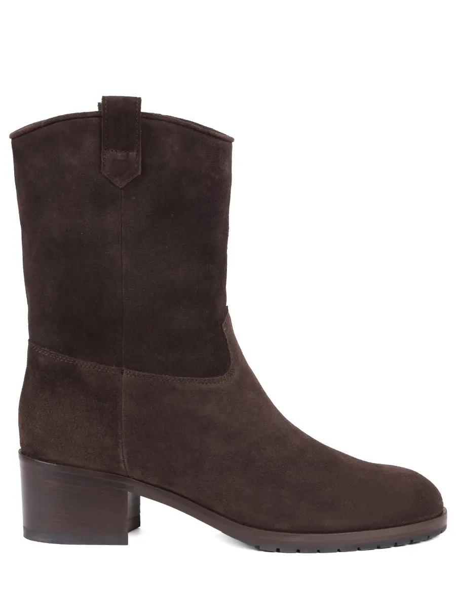 

Казаки замшевые, Коричневый, DD8832ROXAUF252TL03