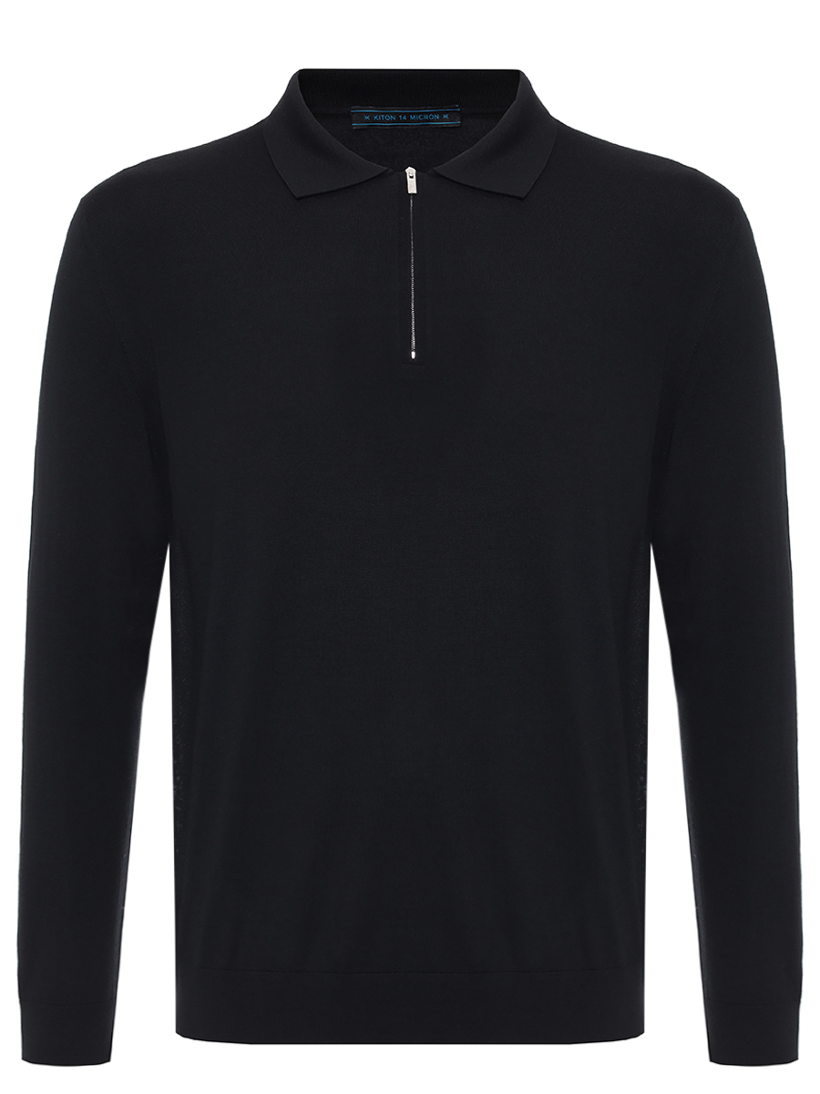 Поло шерстяное KITON