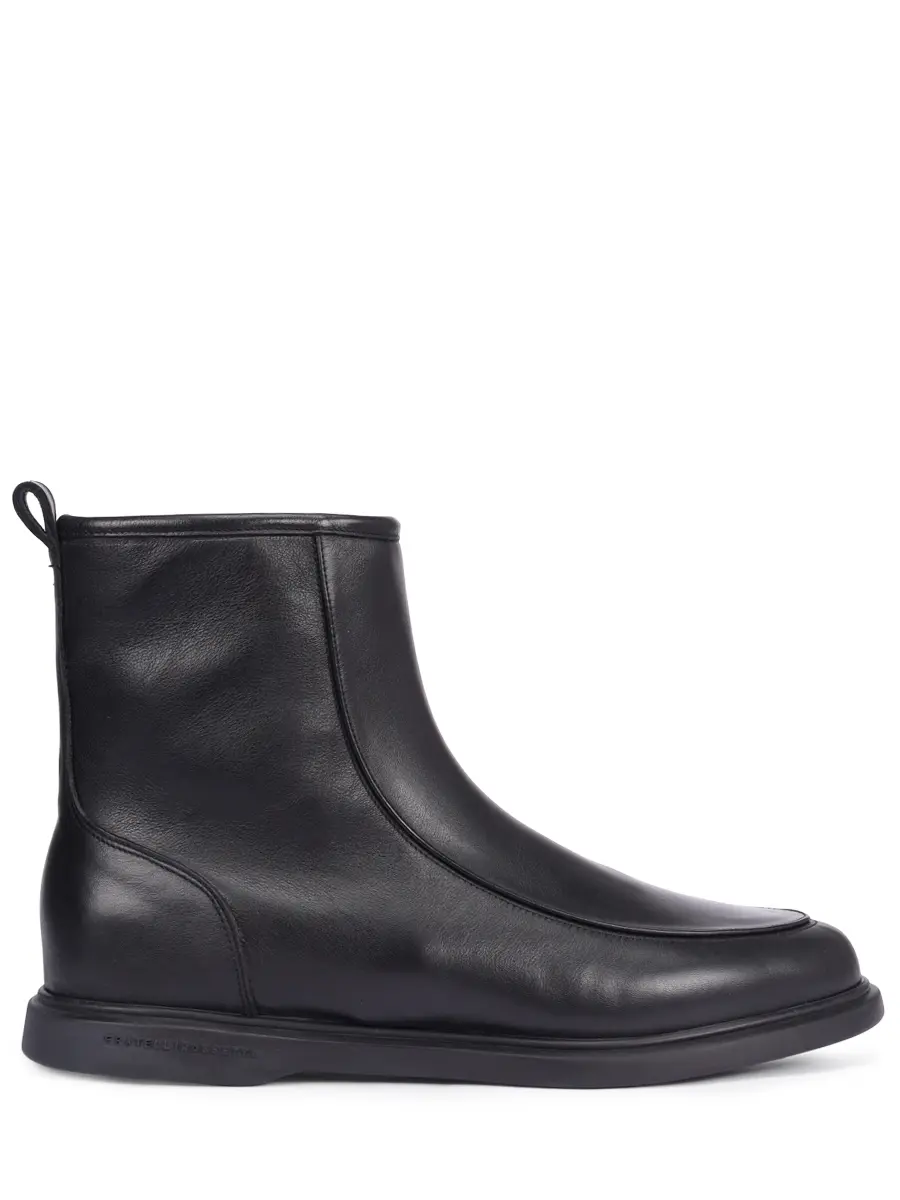 

Ботинки кожаные на байке, Черный, 67824-PL09101