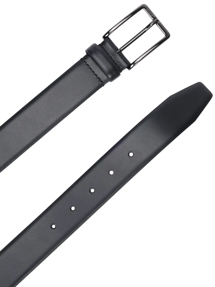 

Ремень кожаный, Черный, 50531358/001