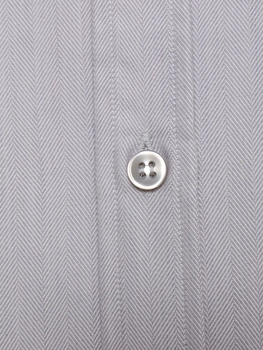 Рубашка из шелка и хлопка PAUL & SHARK 15313045CF/D38 Серый  Фото 4