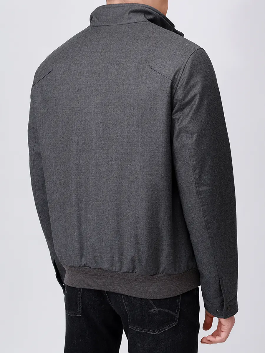 Куртка шерстяная на меху DUNO PRINCE 480 Серый  Фото 3