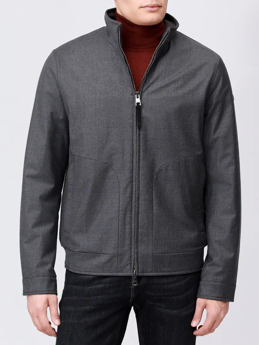 Куртка шерстяная на меху DUNO PRINCE 480 Серый  Фото 4