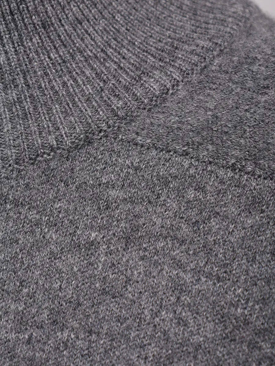 Свитер кашемировый Dries LOULOU DE SAISON DRIES Серый  Фото 6
