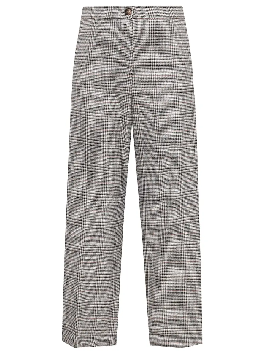 Брюки в клетку ELENA MIRO P165P4746301 Серый 