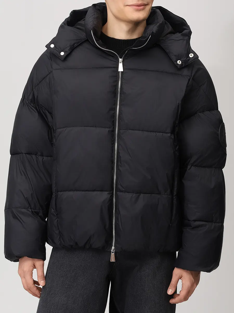 Куртка стеганая HINNOMINATE HMABM01360 Черный  Фото 4