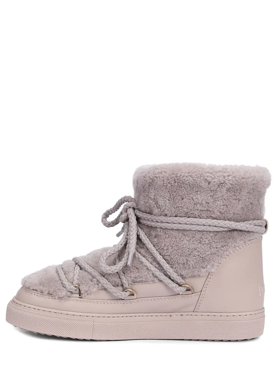 Ботинки комбинированные на меху INUIKII 1001.003.0281.030 Бежевый  Фото 3