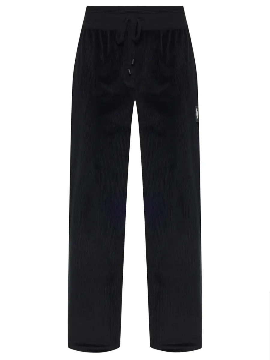 Брюки вельветовые LORENA ANTONIAZZI C2591PA80Q_5118 999 Черный 