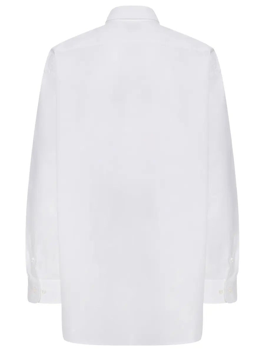 Рубашка хлопковая PAUL & SHARK 99313002R/010 Белый  Фото 2