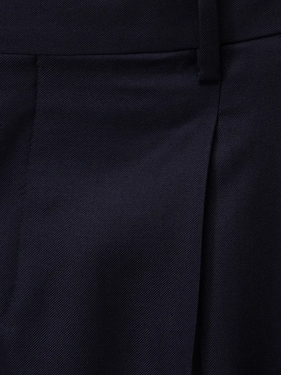 Брюки шерстяные BARBA NAPOLI BU 3500/00011/51077/0089 Темно- Синий  Фото 5