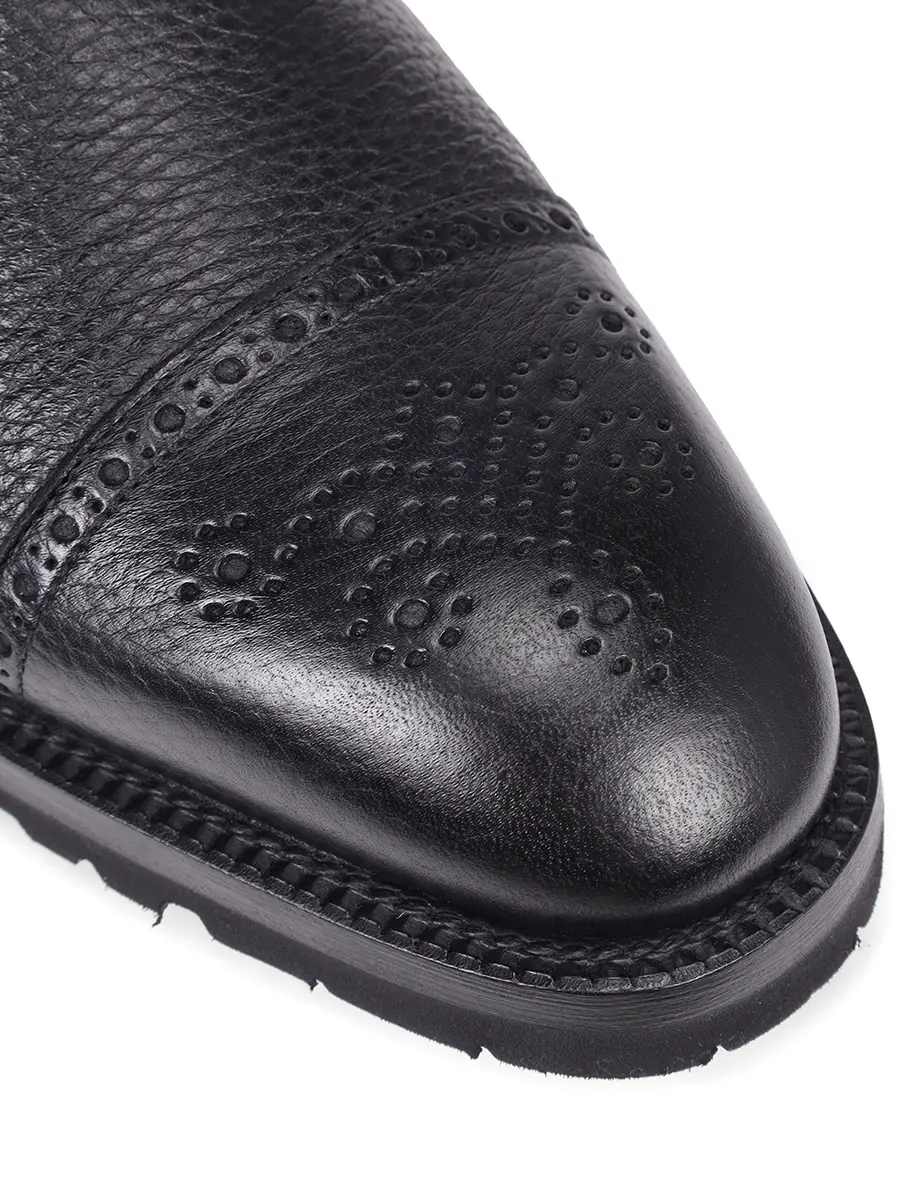 Ботинки кожаные на меху BARRETT 252U065.1 Черный  Фото 5