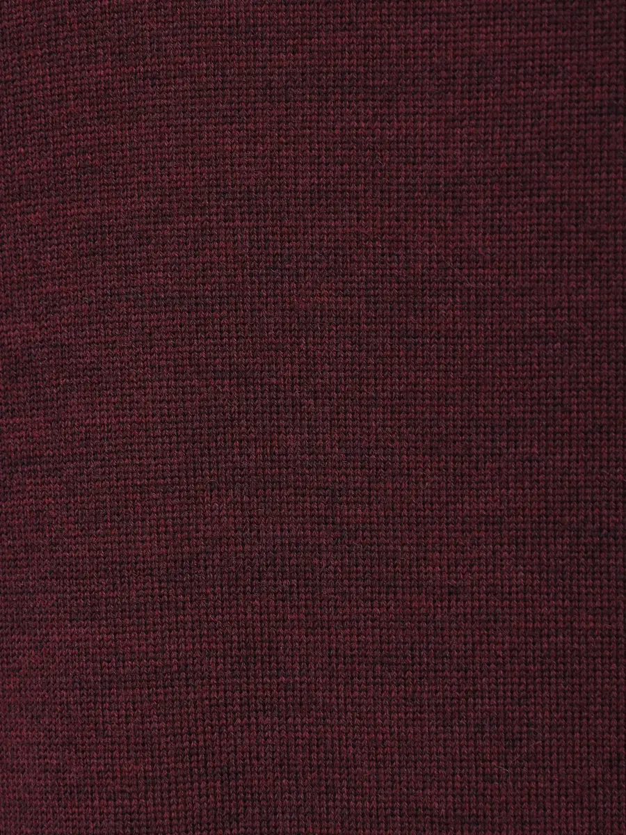 Пуловер шерстяной ALBERTA FERRETTI A091566060104 Бордовый  Фото 6