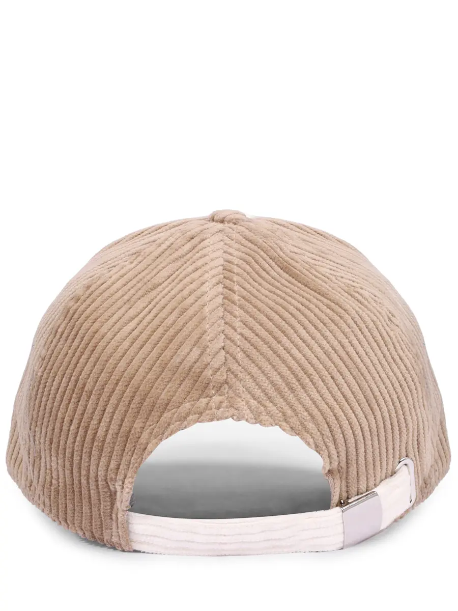 Бейсболка вельветовая L.B.M. 1911 59530/1/6781 Бежевый  Фото 2