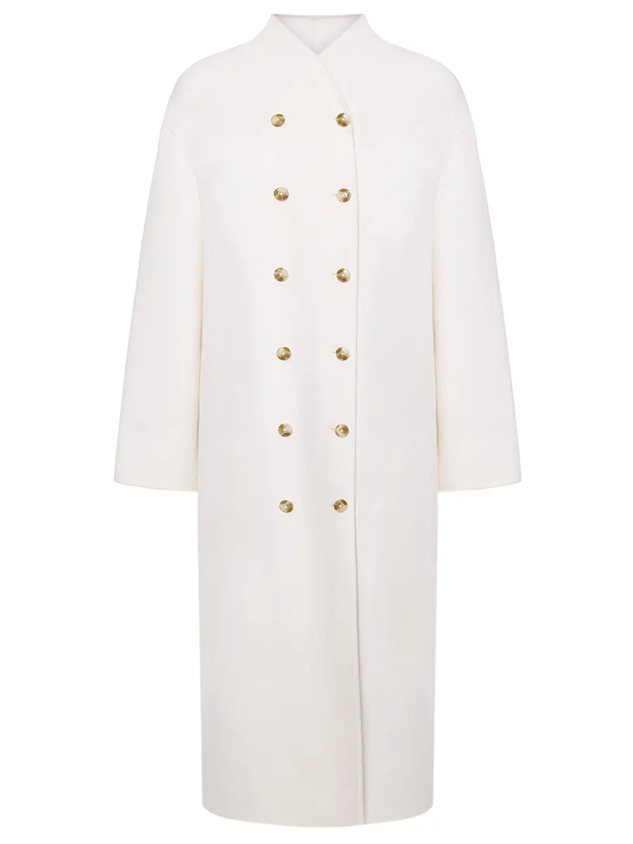 Пальто шерстяное Amory LOULOU DE SAISON AMORY Белый 