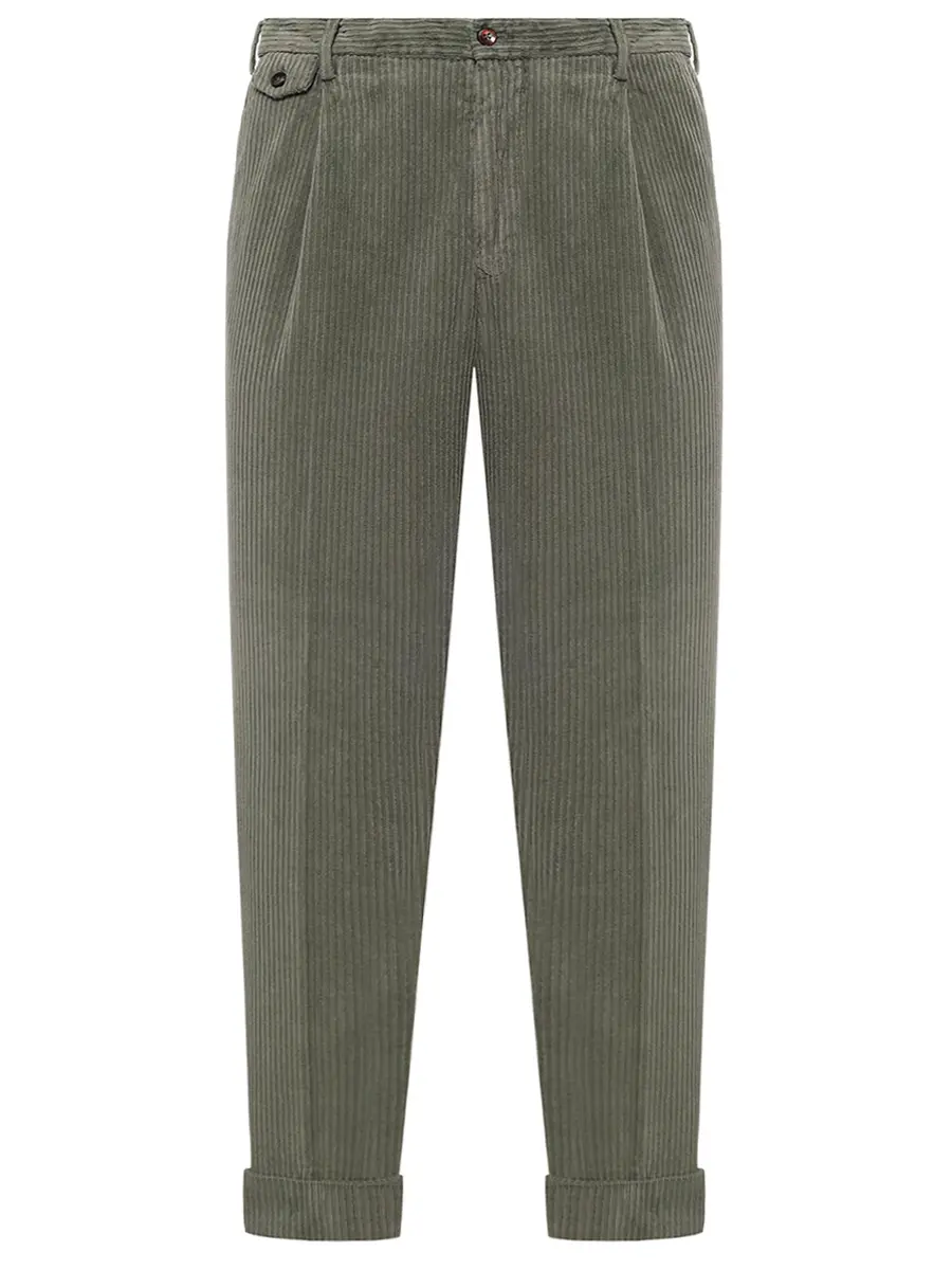 

Брюки вельветовые, Зеленый, 55512/7/8491