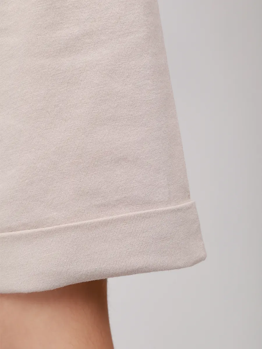 Набор из трех хлопковых футболок LORENA ANTONIAZZI TS24BOX_9999 1001 Бежевый  Фото 6