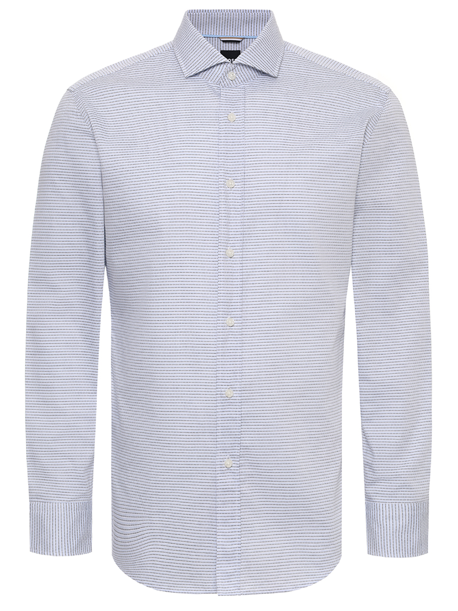 Рубашка Slim Fit хлопковая BOSS