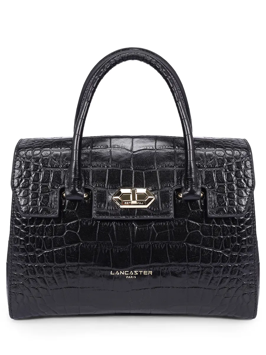 

Сумка кожаная, Черный, 524-107-NOIR