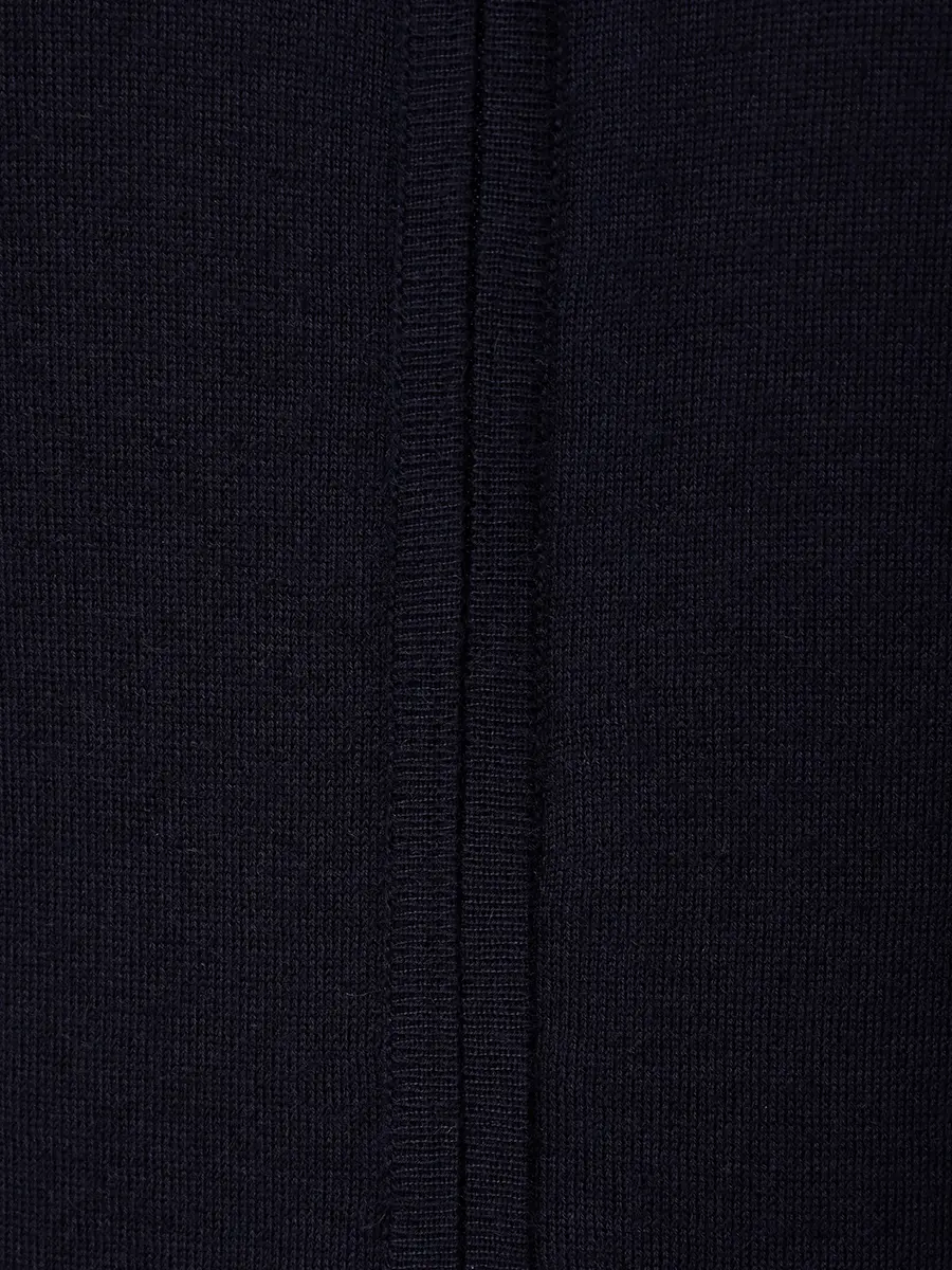 Кардиган из шерсти и шелка BARBA NAPOLI BU 7000/25252/1539043544/0598 Темно- Синий  Фото 6