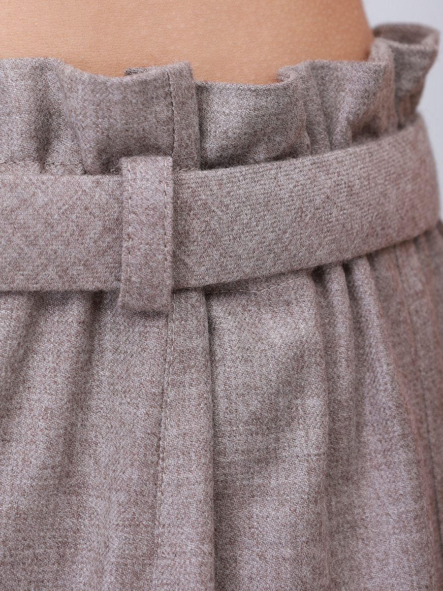 

Юбка шерстяная, Серый, TG1008U-U1142U-N77