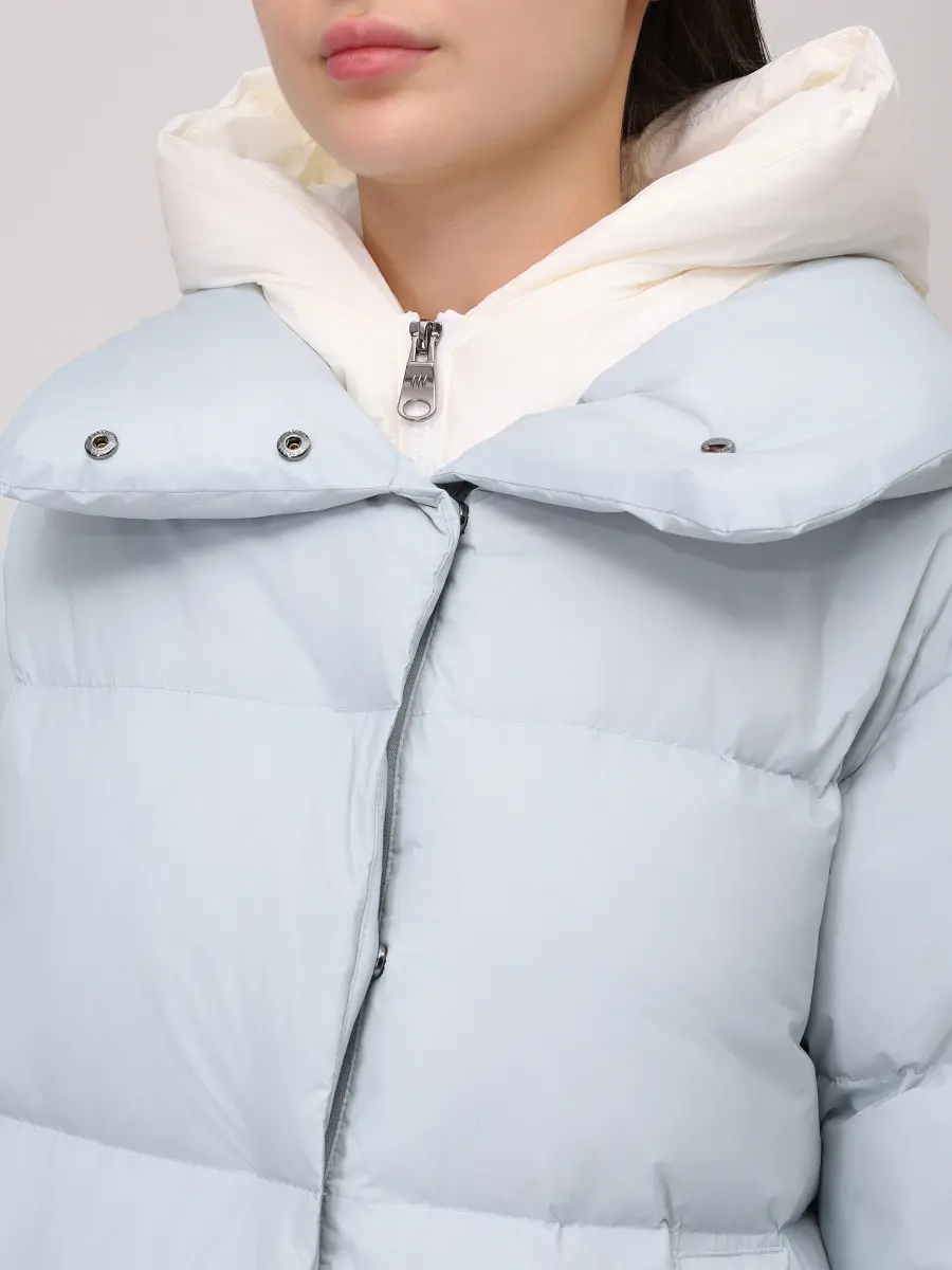 Пуховик стеганый HETREGO 8P631 F 25WD01 TINDA-PRB Голубой  Фото 5