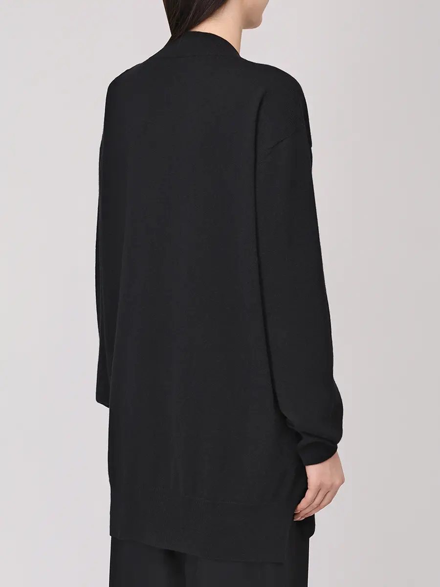 Пуловер кашемировый AGNONA K008018U-4K120NU-K09 Черный  Фото 3