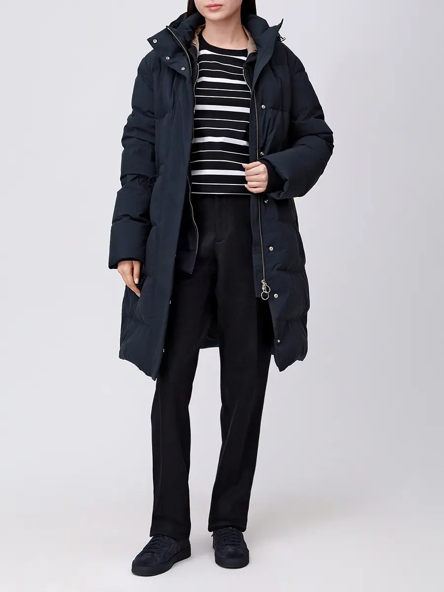 Пуховик стеганый PAUL & SHARK 15352001/013 Синий  Фото 2