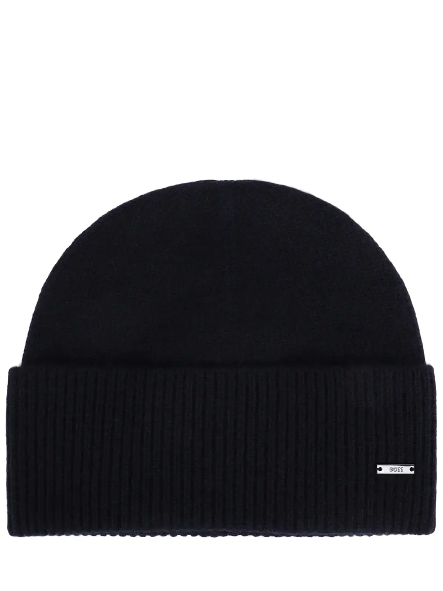 

Шапка кашемировая, Черный, 50548851/001