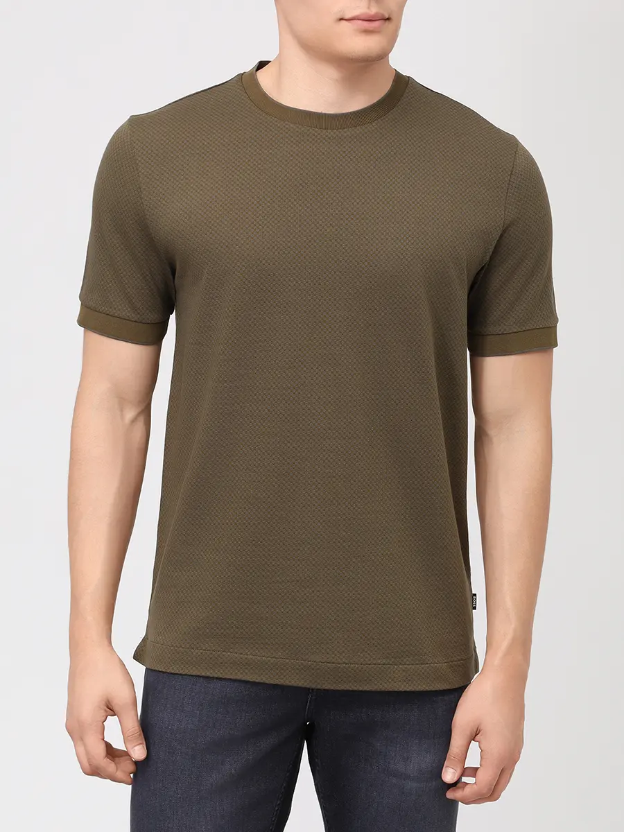 

Футболка хлопковая, Зеленый, 50549602/342