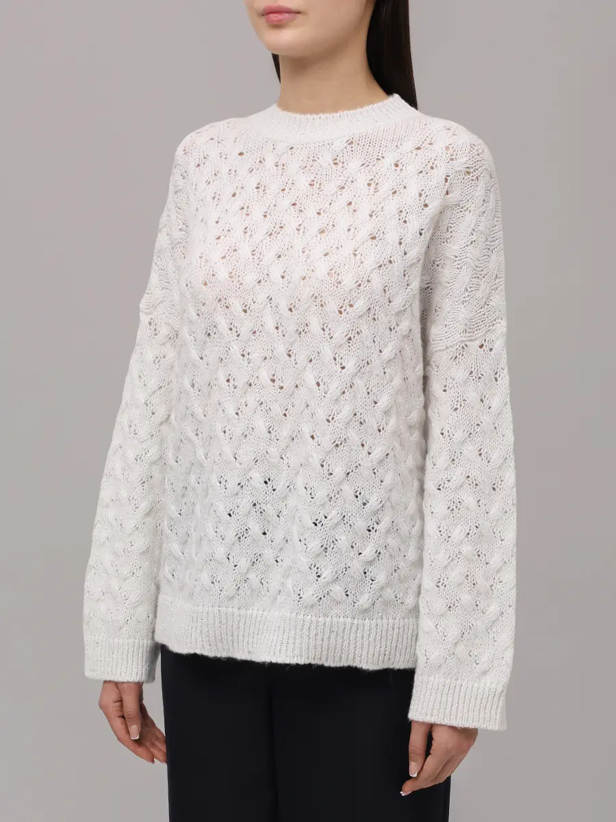 Джемпер шерстяной ANTONELLI FIRENZE 41673P-40795-B1  Фото 4