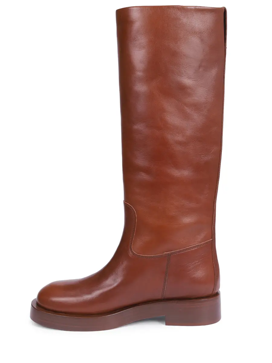 Сапоги кожаные PARIS TEXAS PX1680-XLTVT-NAPA BOOT Коричневый  Фото 3