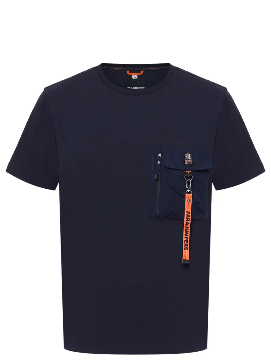 

Футболка хлопковая, Синий, 25WMPMTSRE07/0316