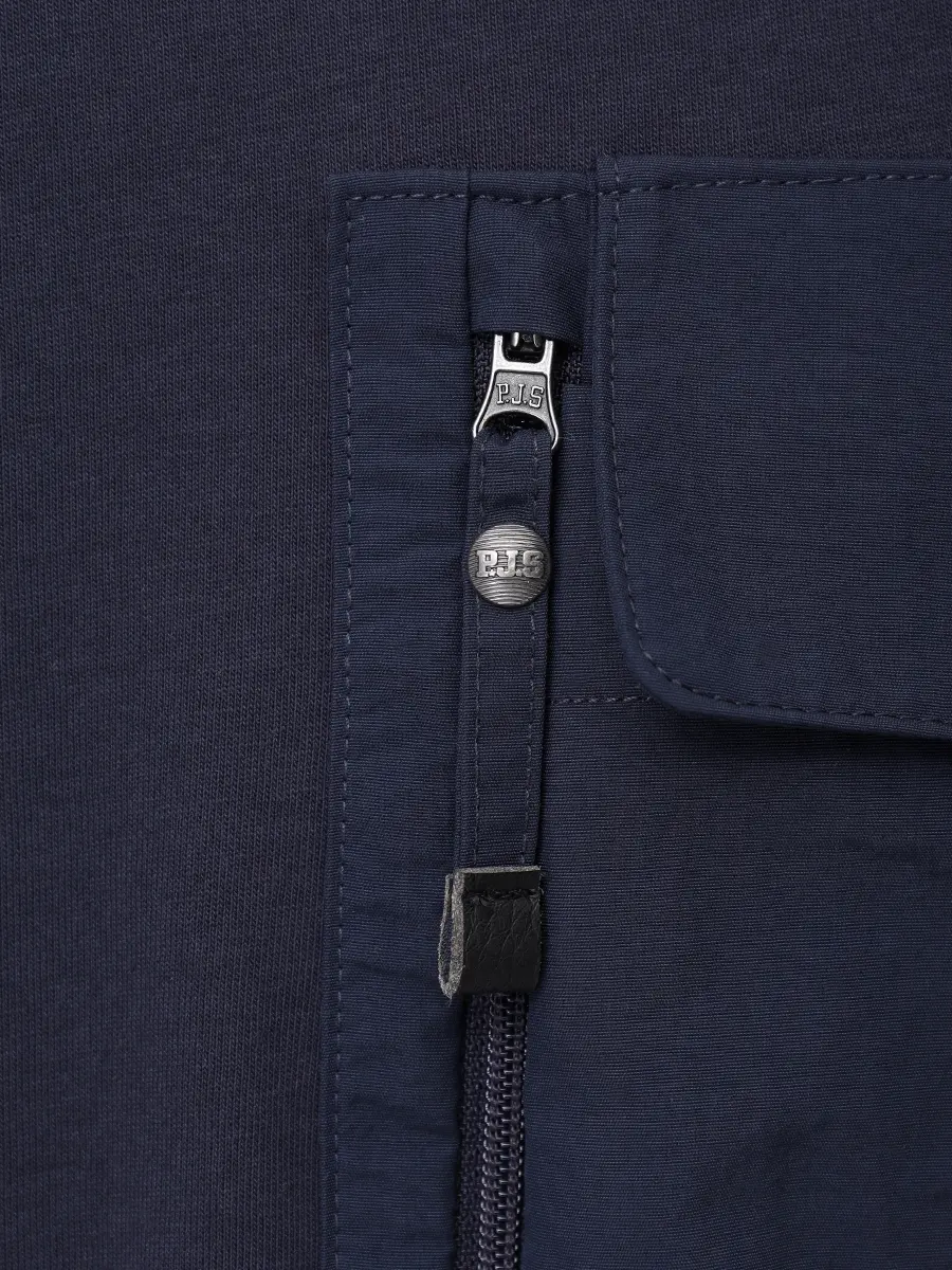 Футболка хлопковая PARAJUMPERS 25WMPMTSRE07/0316 Синий  Фото 6