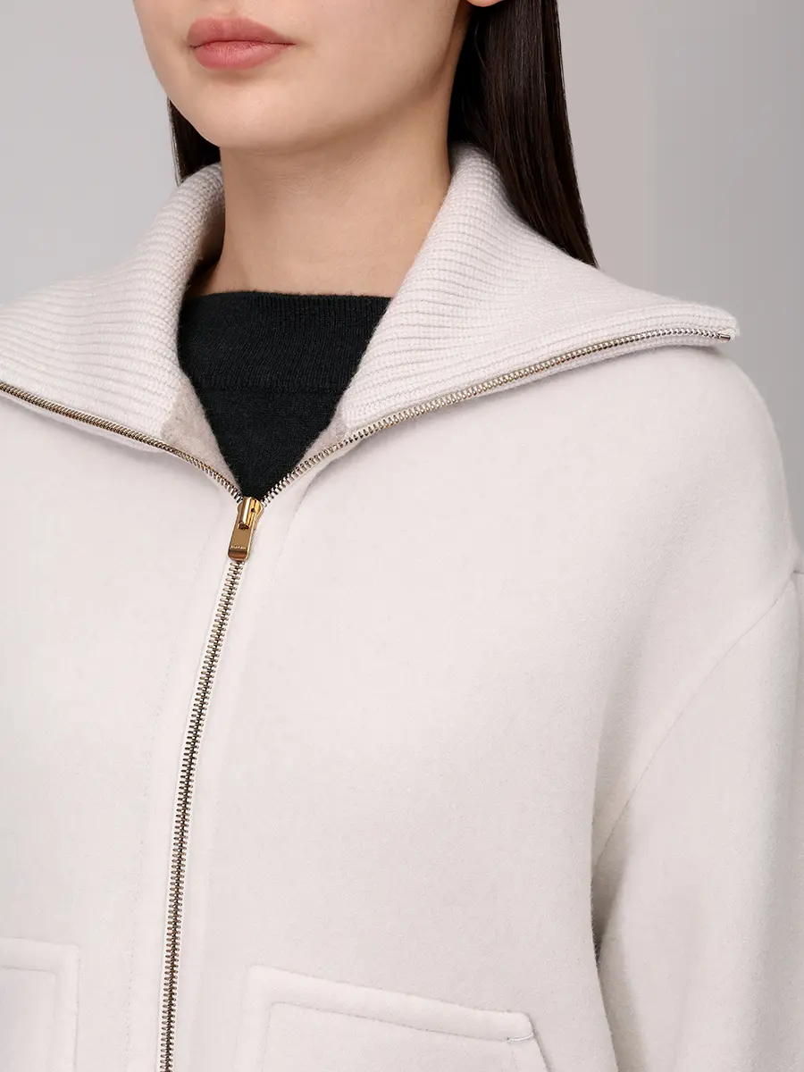 Кардиган кашемировый AGNONA TH1013U-D7045U-N03 Белый  Фото 5