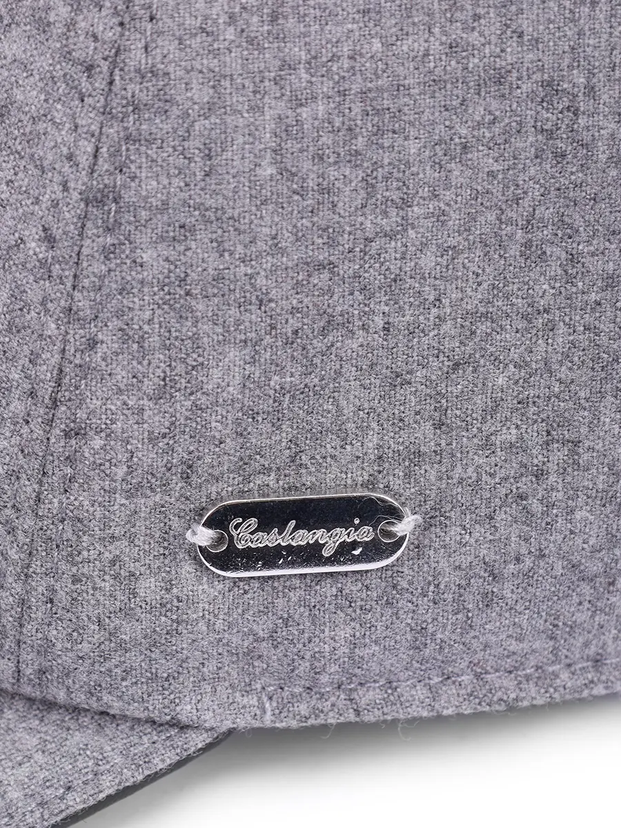 Бейсболка кашемировая CASTANGIA BH02 Серый  Фото 3